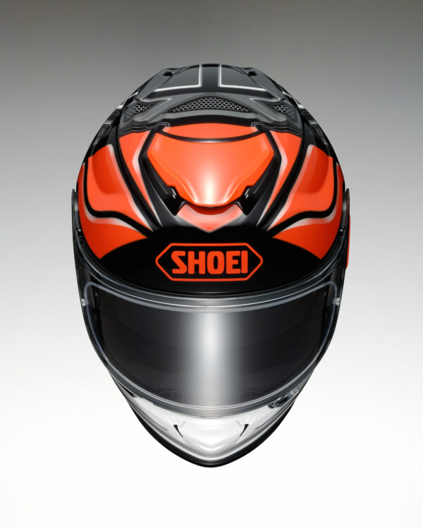 Casco Shoei Gt Air II Notch TC-8 Orange-Black - immagine 3
