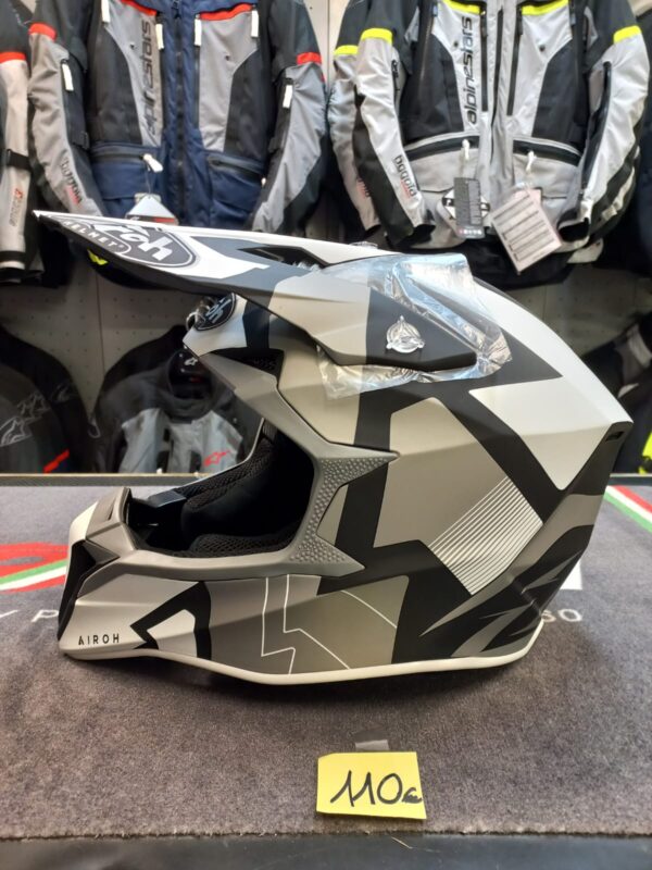 Casco Airoh Wraap Raze Black Matt