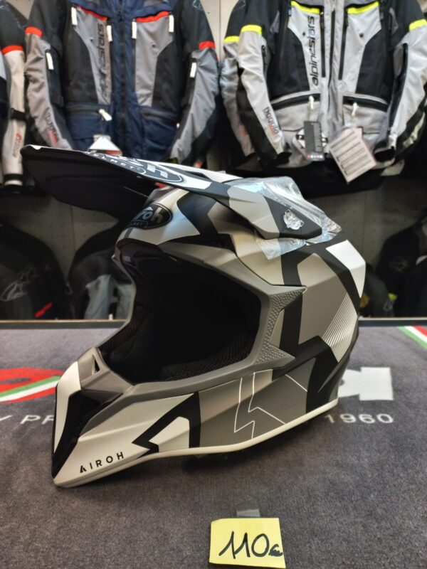 Casco Airoh Wraap Raze Black Matt - immagine 2