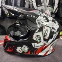 Casco Cross Airoh Twist 2.0 Hell Red Matt