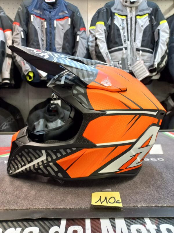Casco Airoh Wraap Idol orange Matt