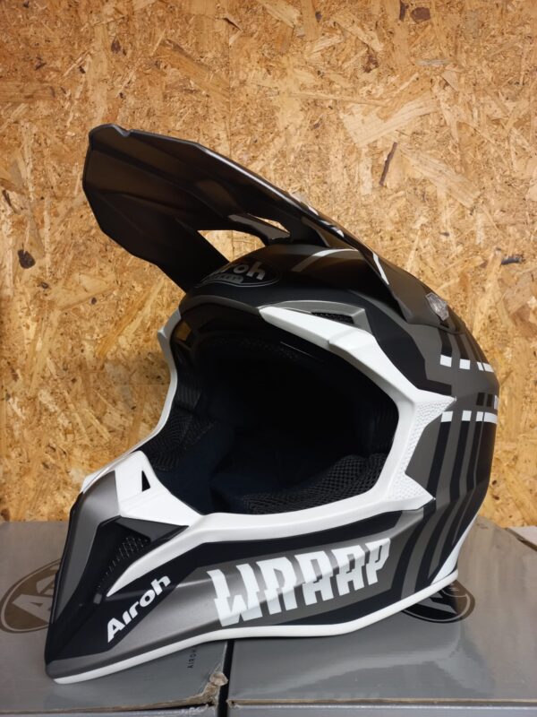 Casco Airoh Wraap Broken Antracite - immagine 2