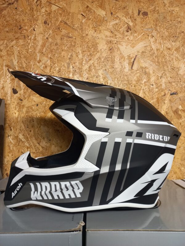 Casco Airoh Wraap Broken Antracite